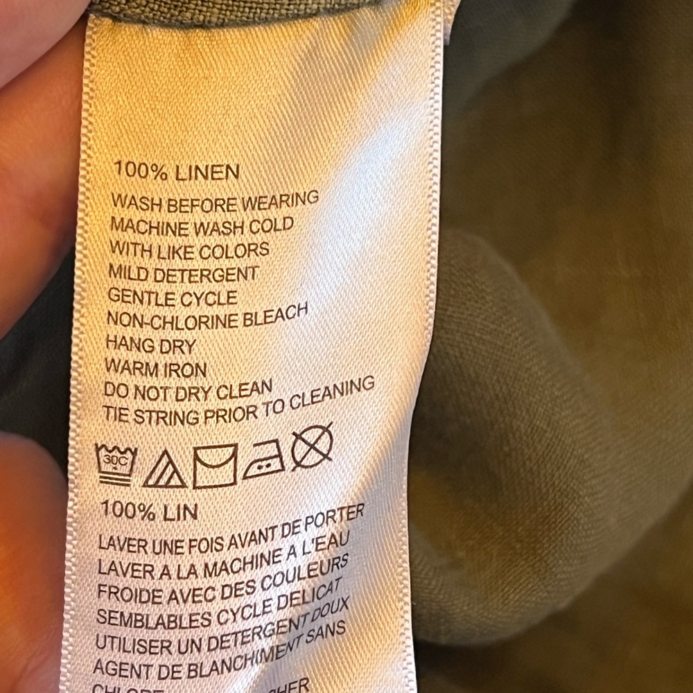 New - Tommy Bahama Olive Green Two Palms Utility Anorak - Picture 7 of 7